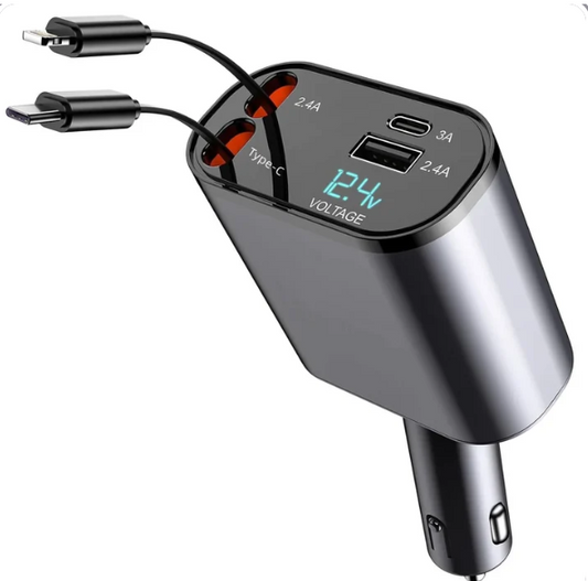 3 IN 1 CAR CHARGER