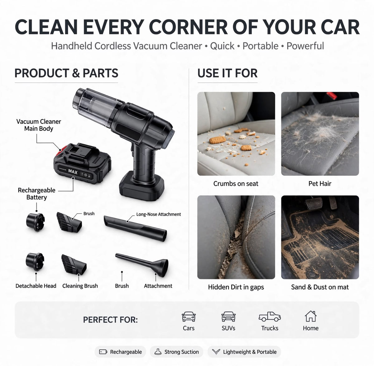 Grabco Multifunction Vacuum Cleaner